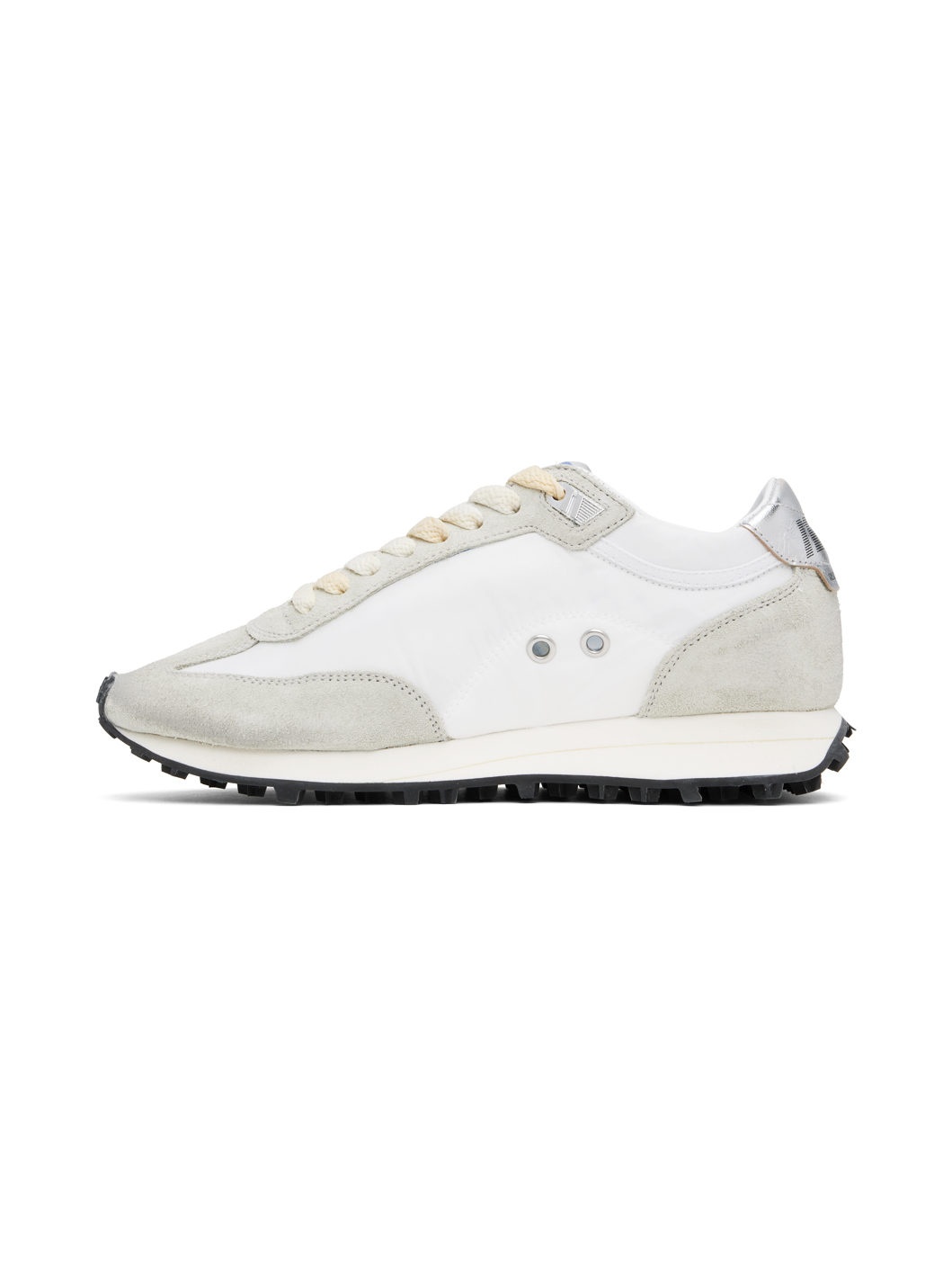 Gray & White Running Marathon M77 Sneakers - 3