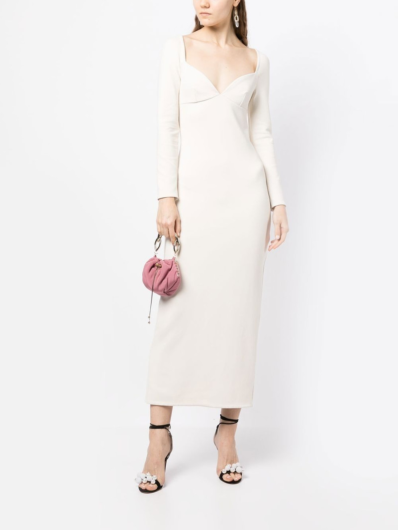 ROSETTA GETTY long-sleeve midi dress outlook