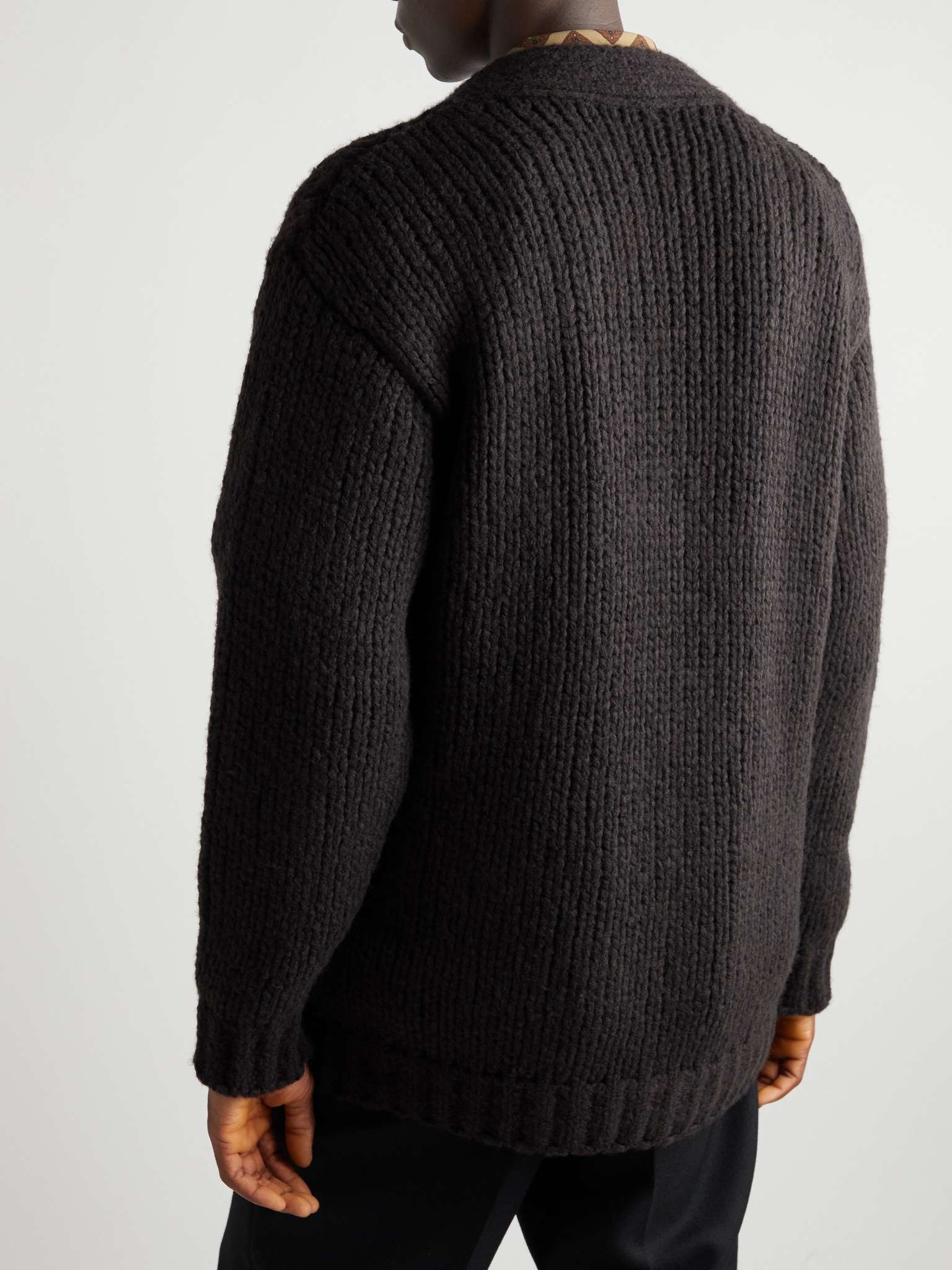 Merino Wool-Blend Cardigan - 4