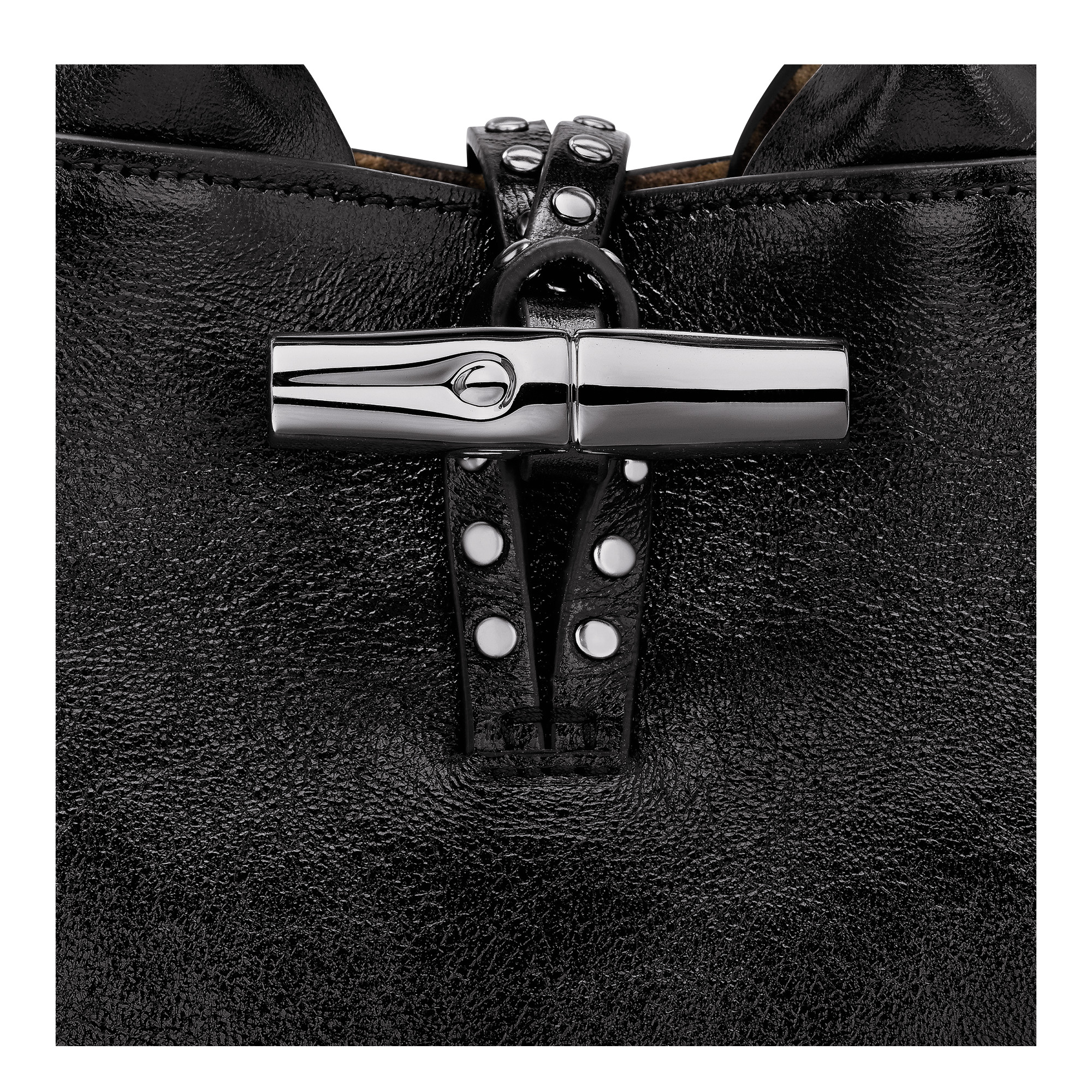 Le Roseau XS Handbag Black - Leather - 7