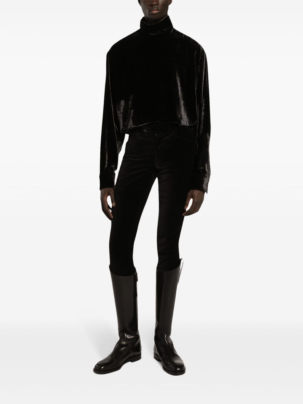 velvet shirt - 3