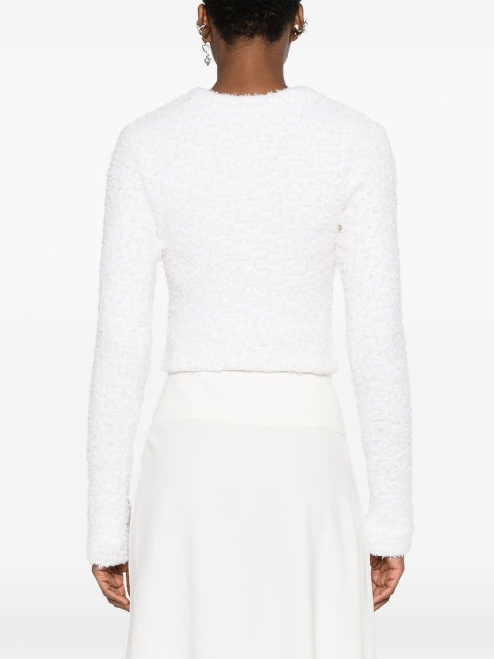 cropped cardigan - 4