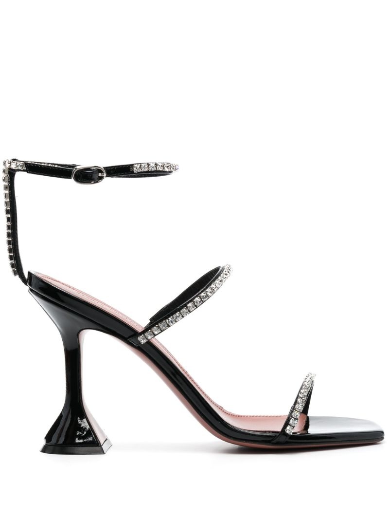 Gilda 105mm crystal-embellished sandals - 1