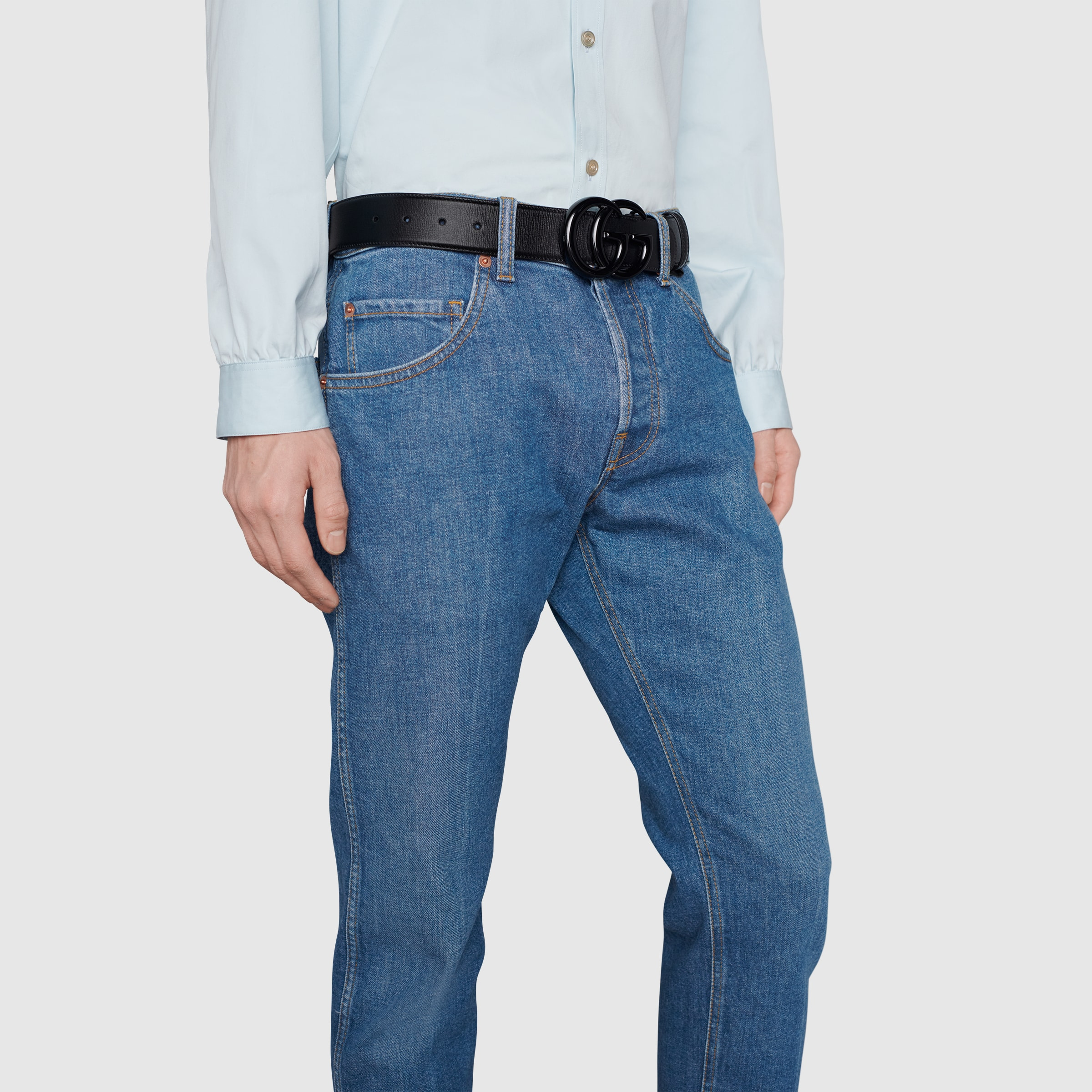 GG Marmont wide belt - 4