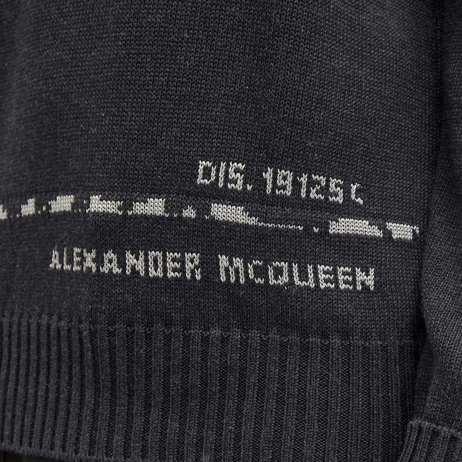 Alexander McQueen Grafitti Logo Crew Neck Jumper - 5