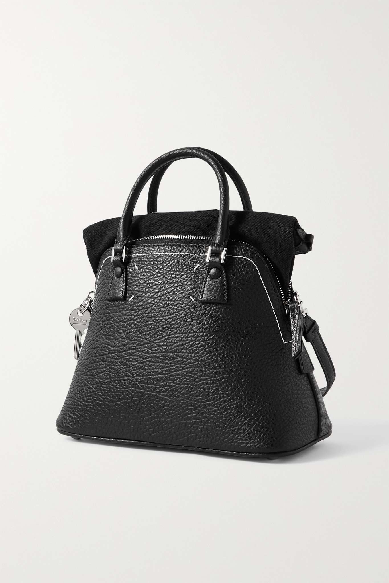 5AC Classique mini textured-leather shoulder bag - 3
