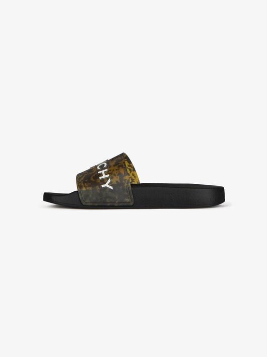 GIVENCHY PARIS MARBLE FLAT SANDALS - 4