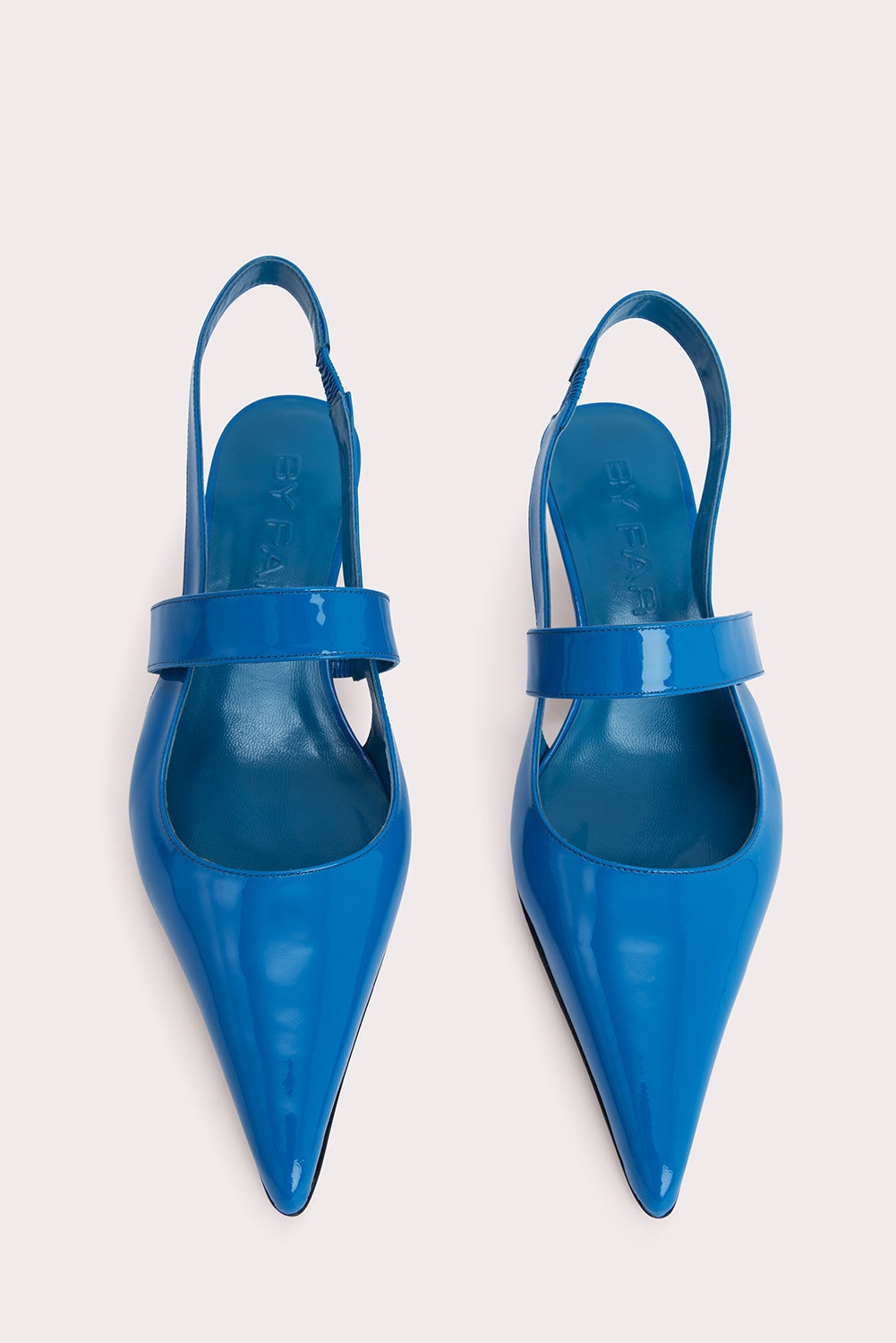 SHIRLEY CERULEAN PATENT LEATHER - 6