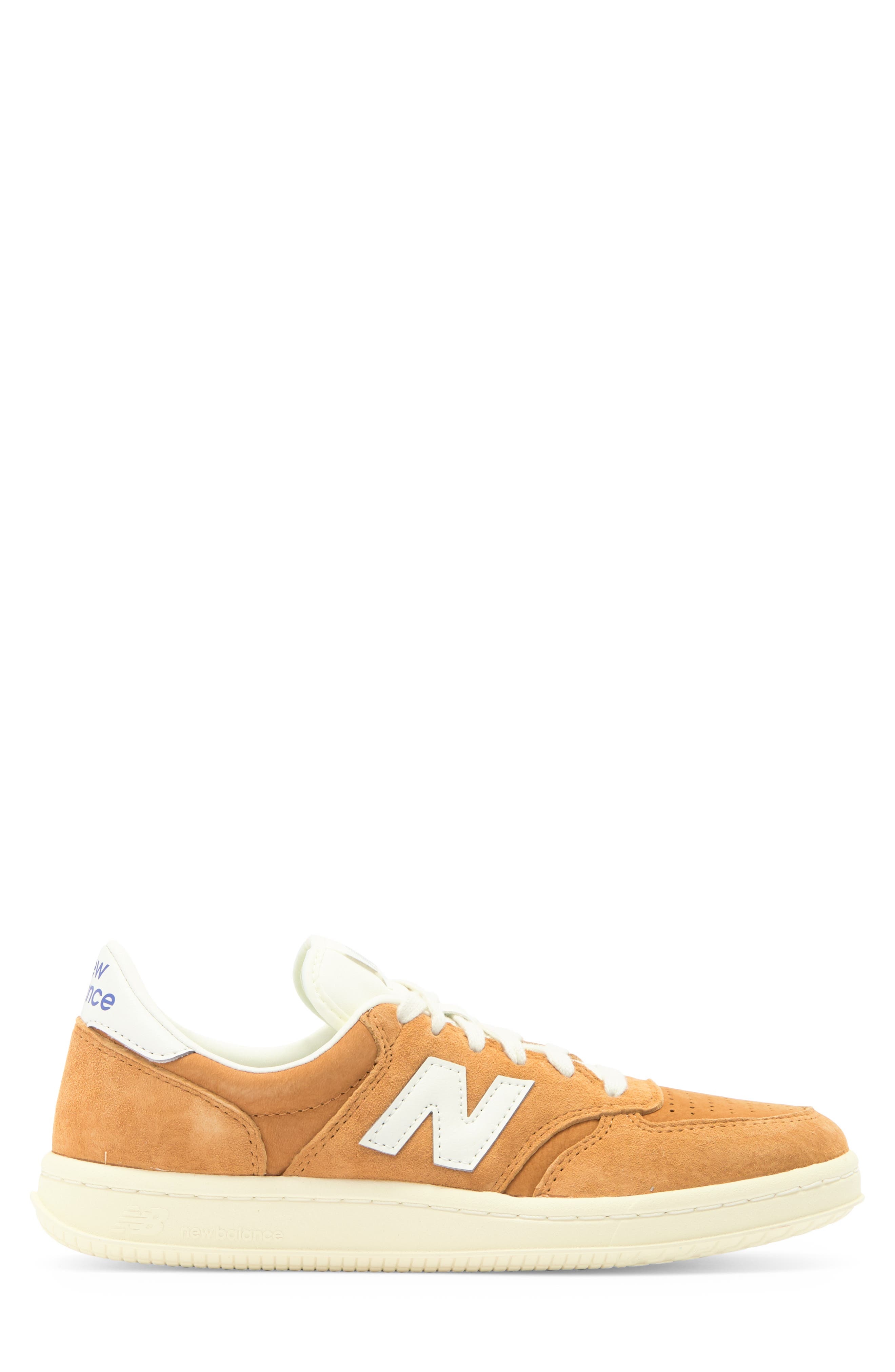 New Balance Gender Inclusive T500 Tennis Sneaker in Tobacco/Angora at Nordstrom - 3