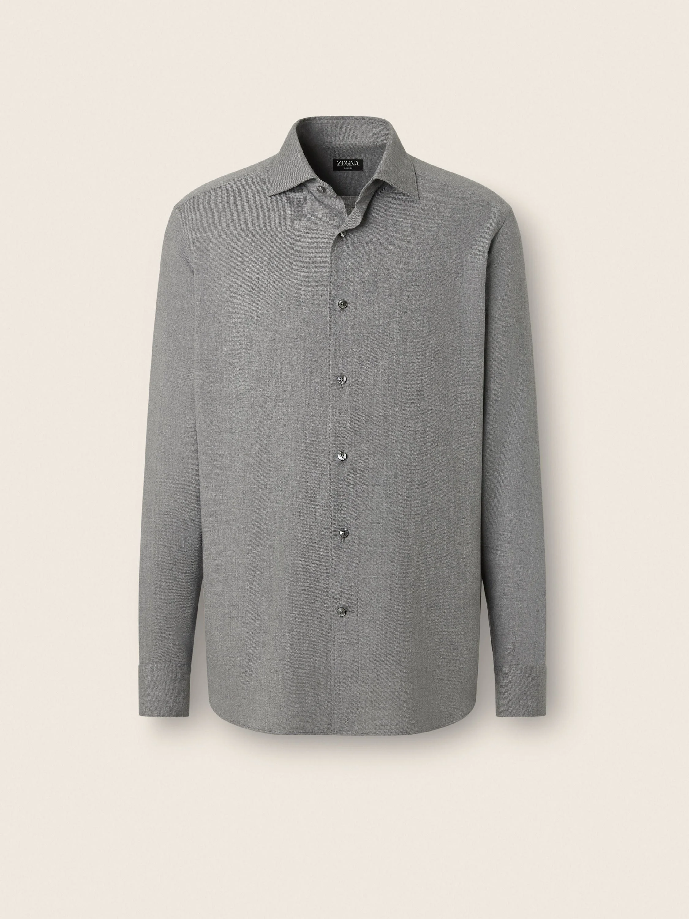 GREY MÉLANGE CASHCO SHIRT - 1