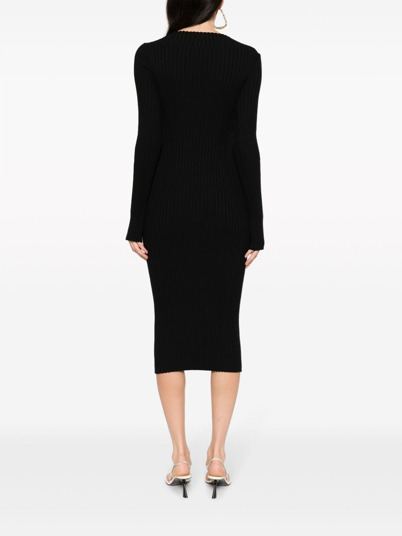 Lora cut-out ribbed dress 4