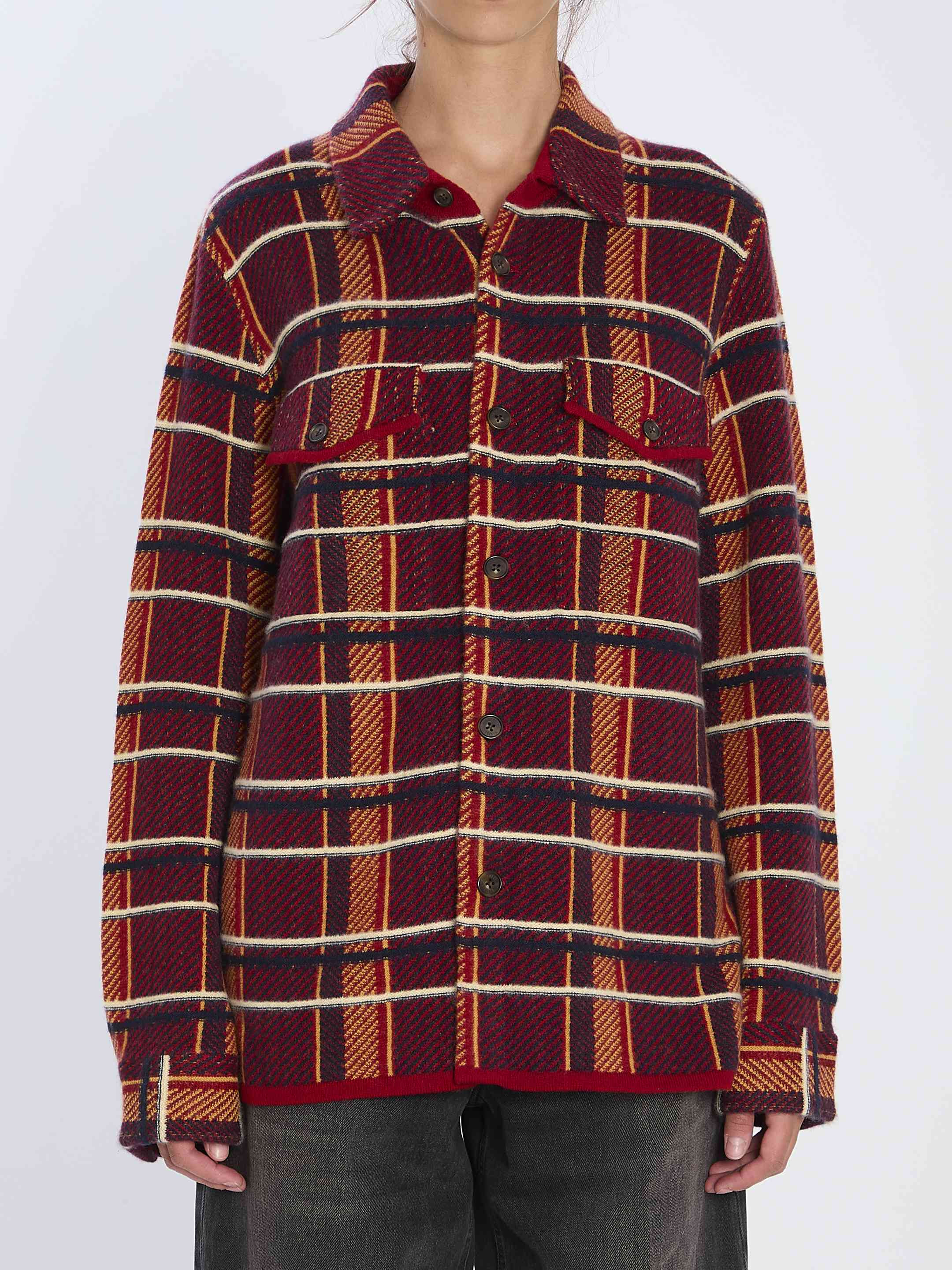 Guest In Residence Women Plaid Work Shirt - 5