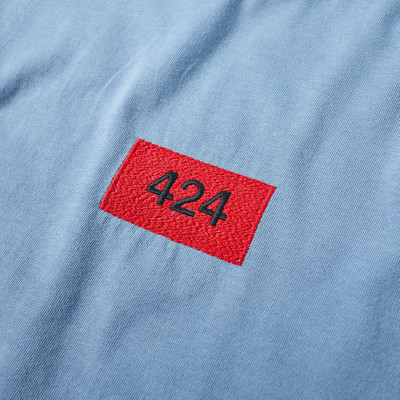 424 424 Long Sleeve Box Logo Tee outlook