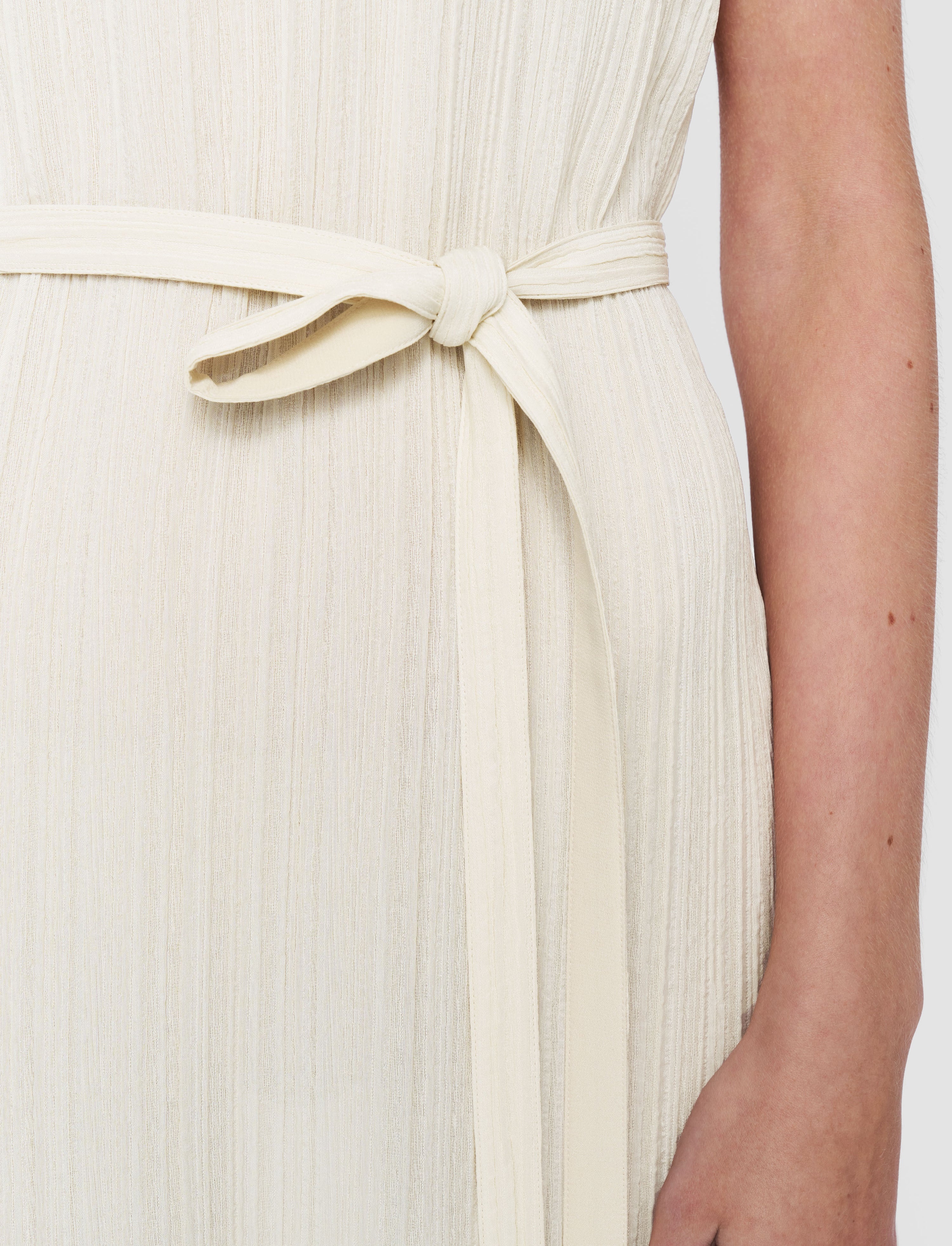 Garnier Pleat Jacquard Dress - 5