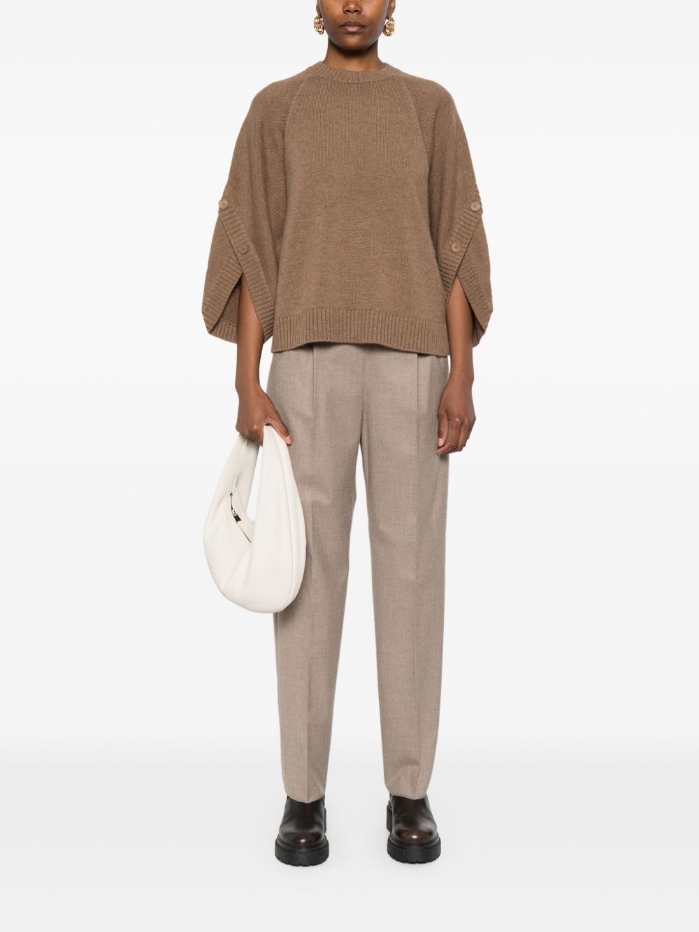 high-waisted trousers - 2