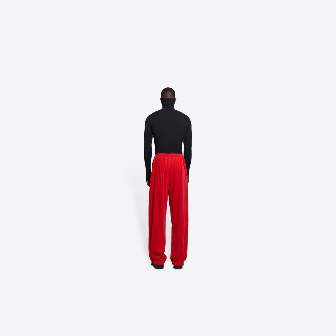 Men's Tracksuit Pants in Tango Red - 5