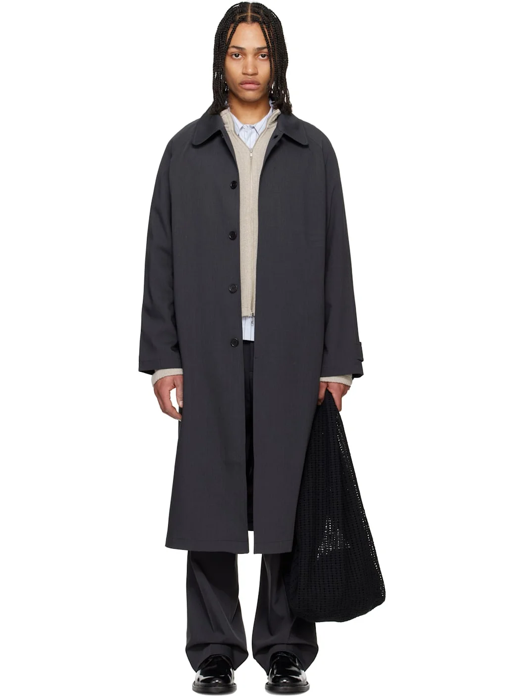 Gray Installation Coat - 1