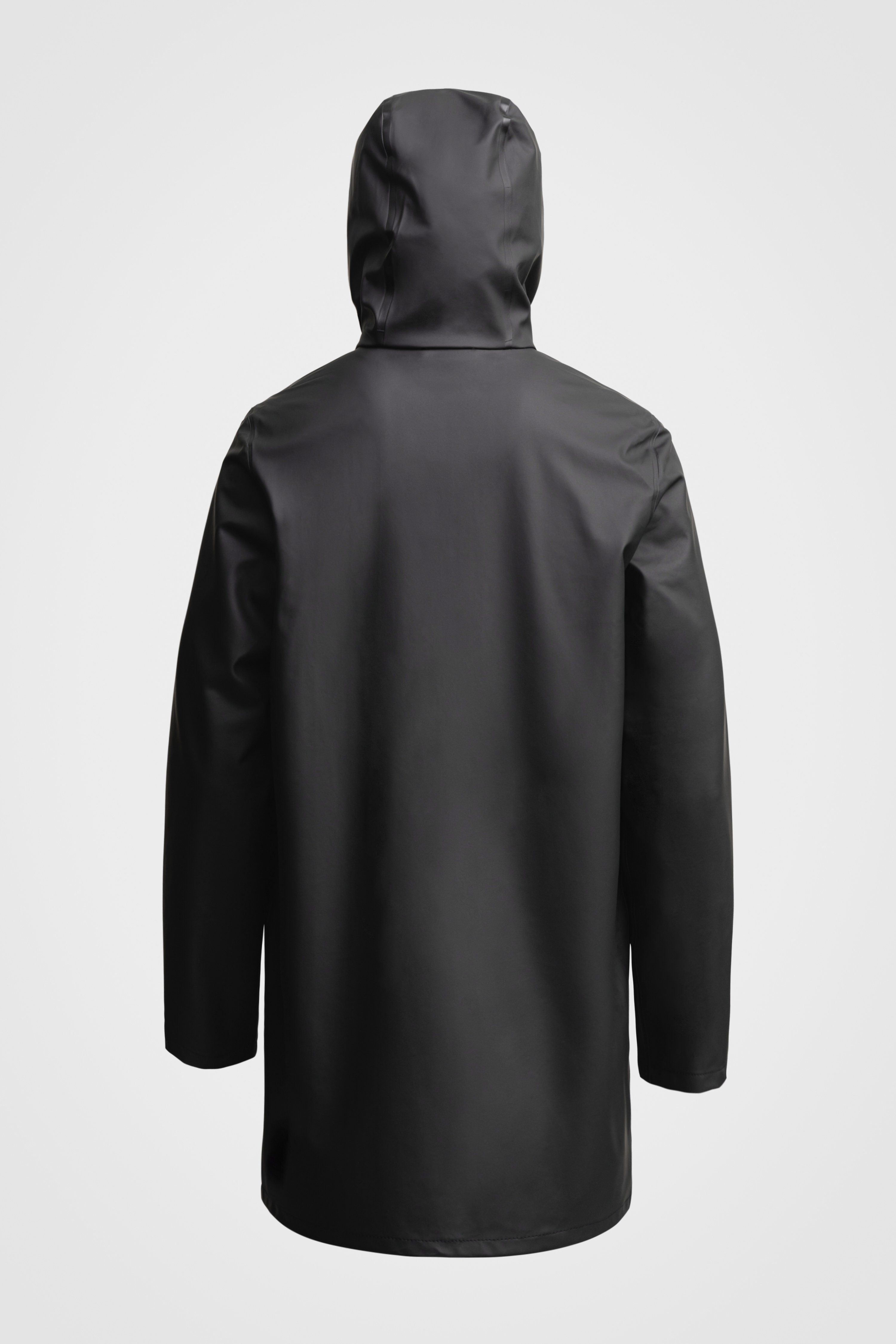 Stockholm Lightweight Raincoat Black - 7