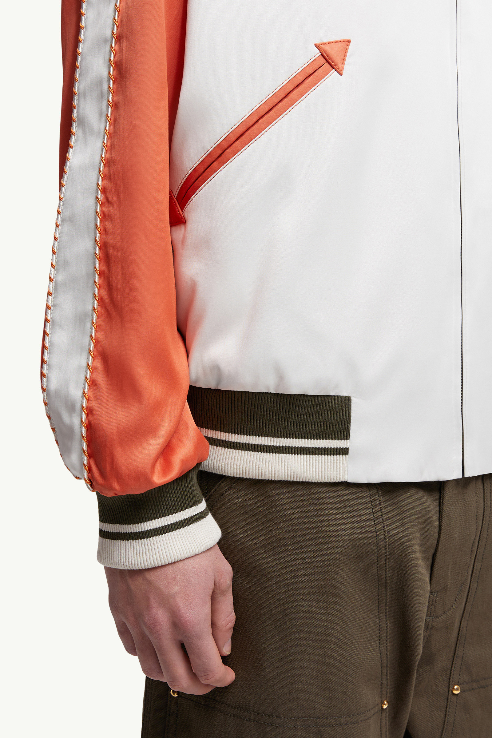 Moncler x Mercedes-Benz by NIGO Satet Reversible Satin Bomber - 8