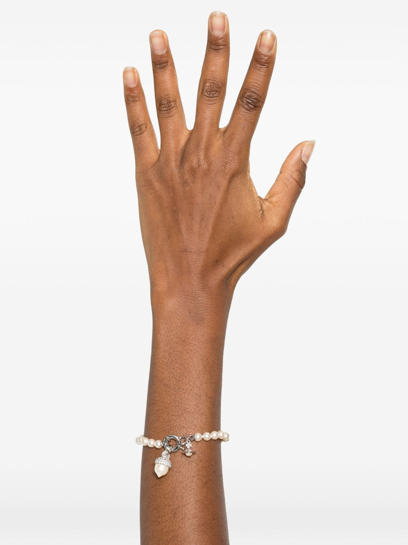 Vivienne Westwood acorn-charm bracelet outlook