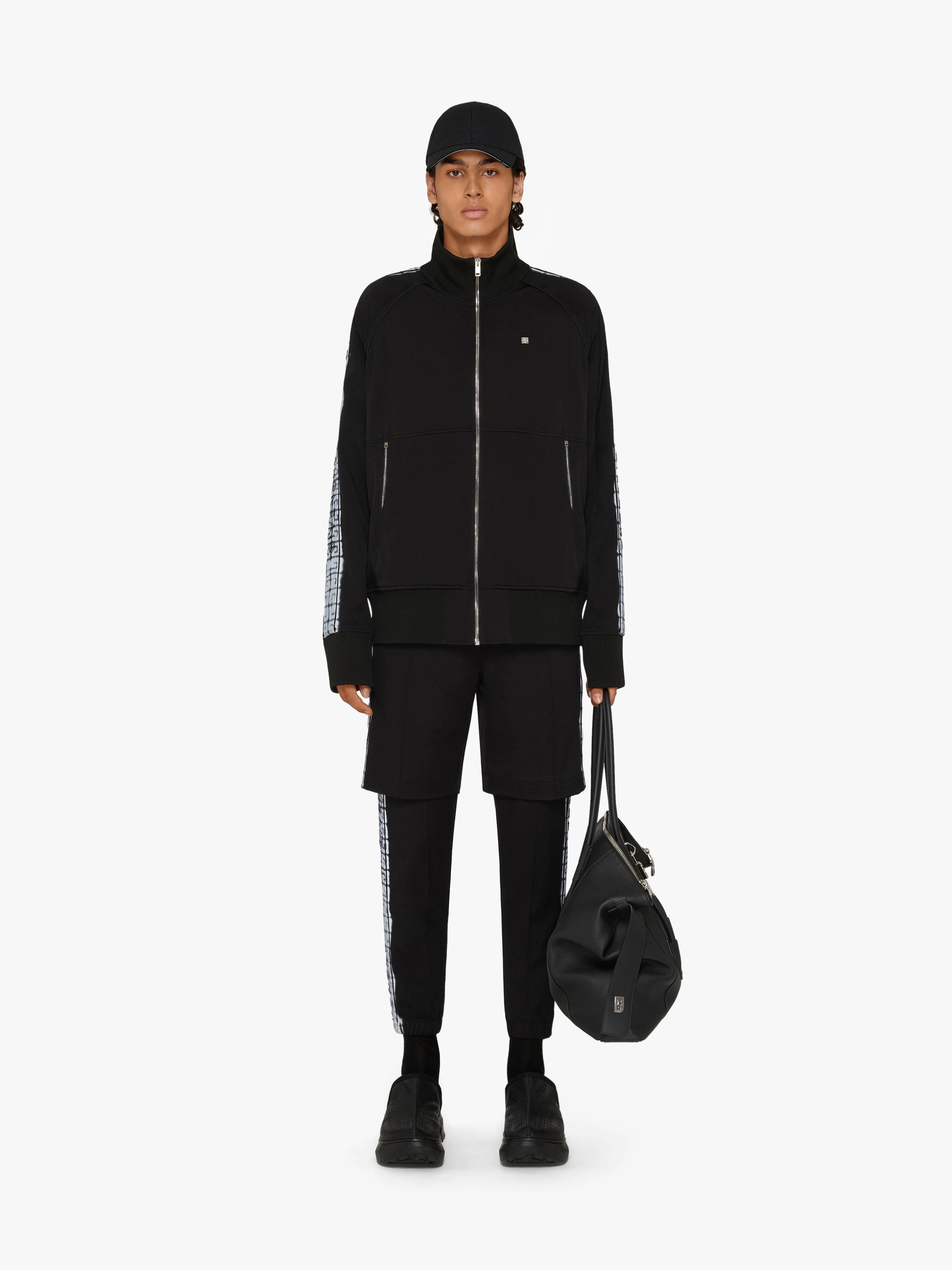 OVERSIZED JOGGER JACKET WITH TAG EFFECT 4G GIVENCHY WEBBING - 2