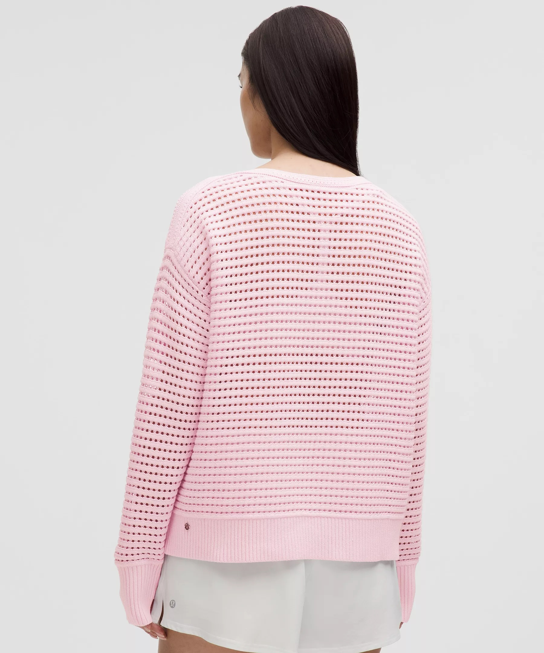 Cotton Crochet Pullover - 3