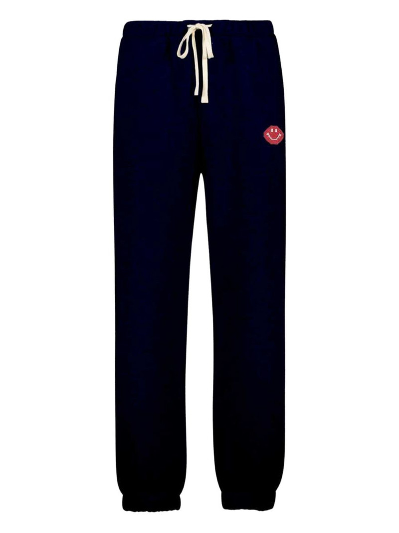 x Smiley® Pixel drawstring-fastening track pants 1