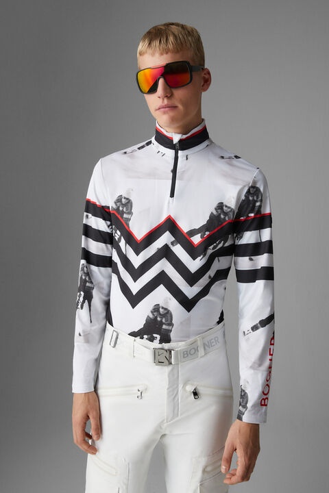 Jarry First layer in Off-white/Black - 2
