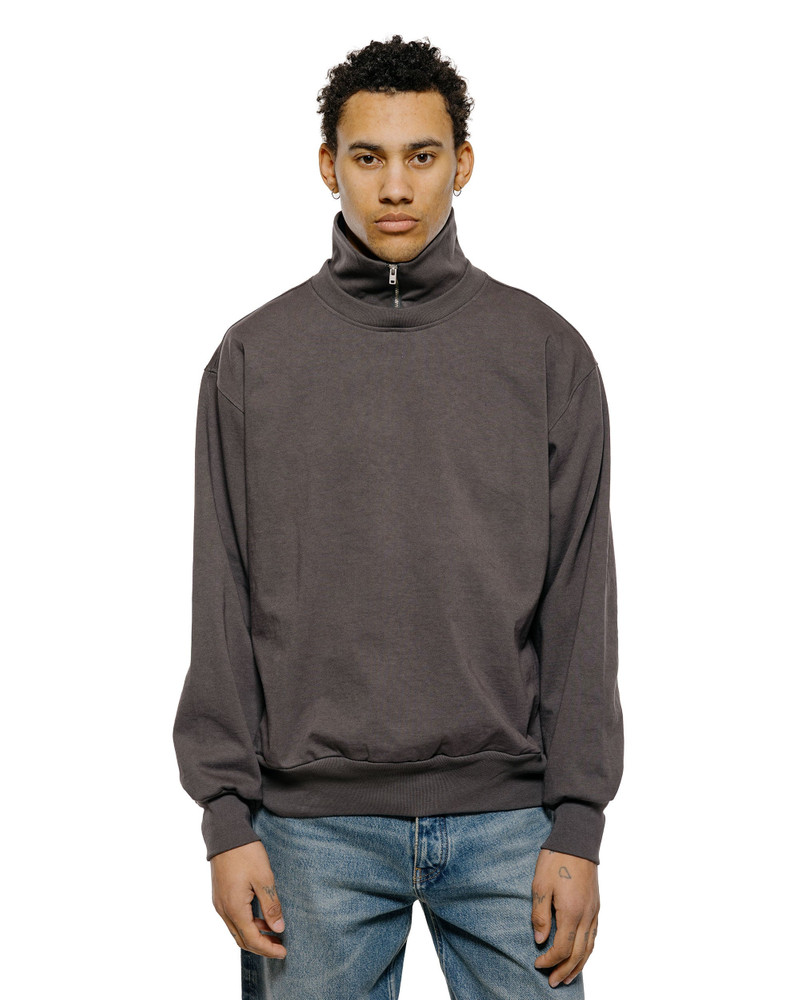 LADY WHITE CO. Layered 1/4 Zip Pewter outlook