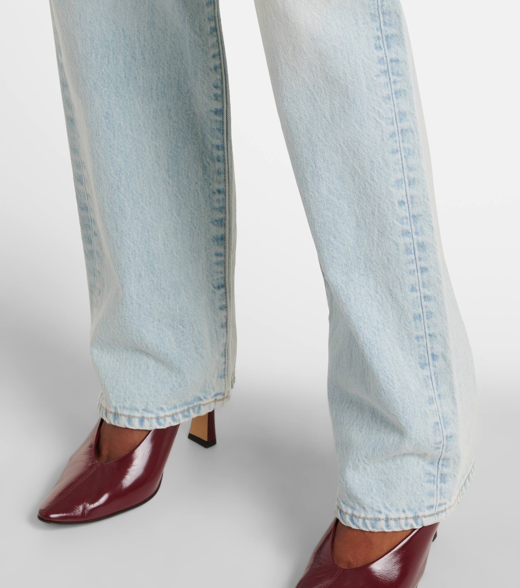 London high-rise straight jeans - 5