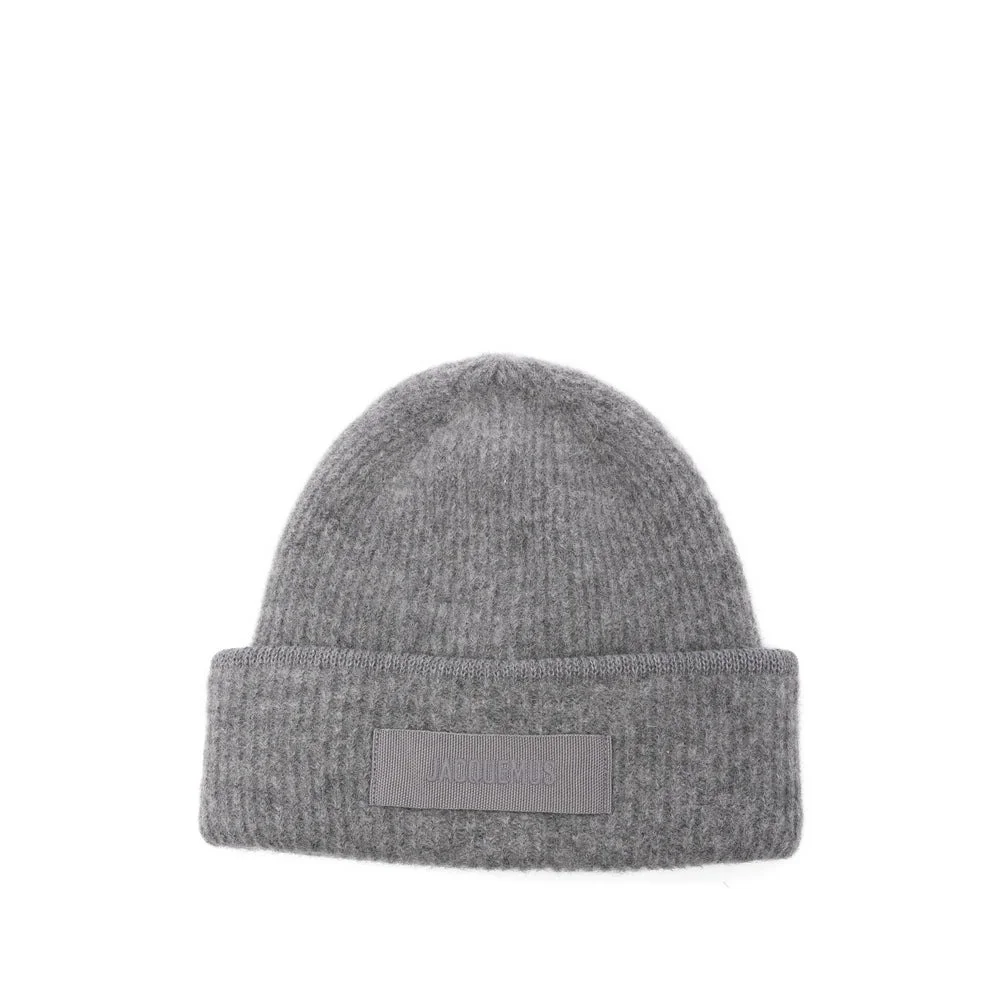 Jacquemus Grey Hats Men - 1