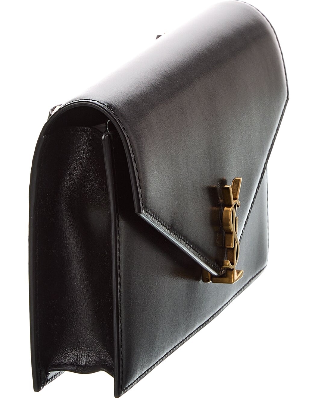 Saint Laurent Envelope Mini Leather Shoulder Bag - 3