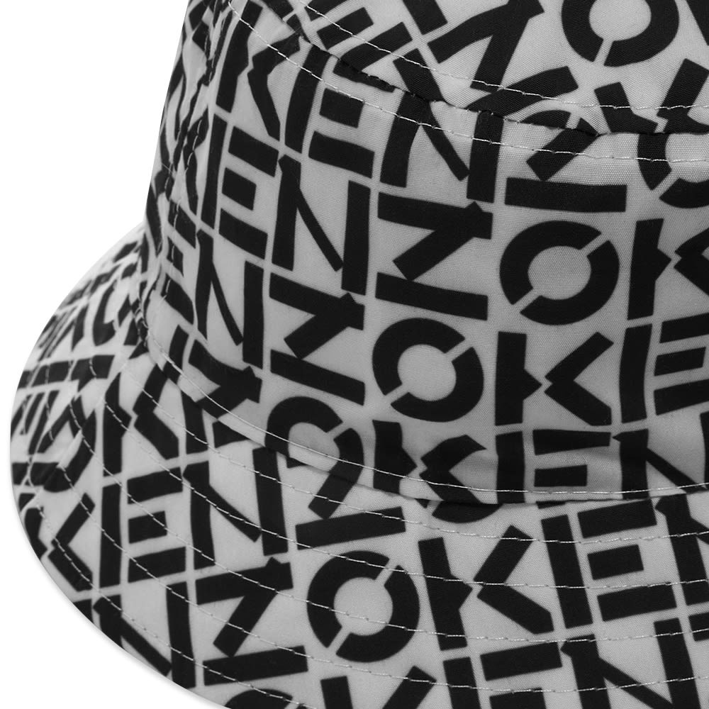 Kenzo Reversible K Logo Bucket Hat - 3