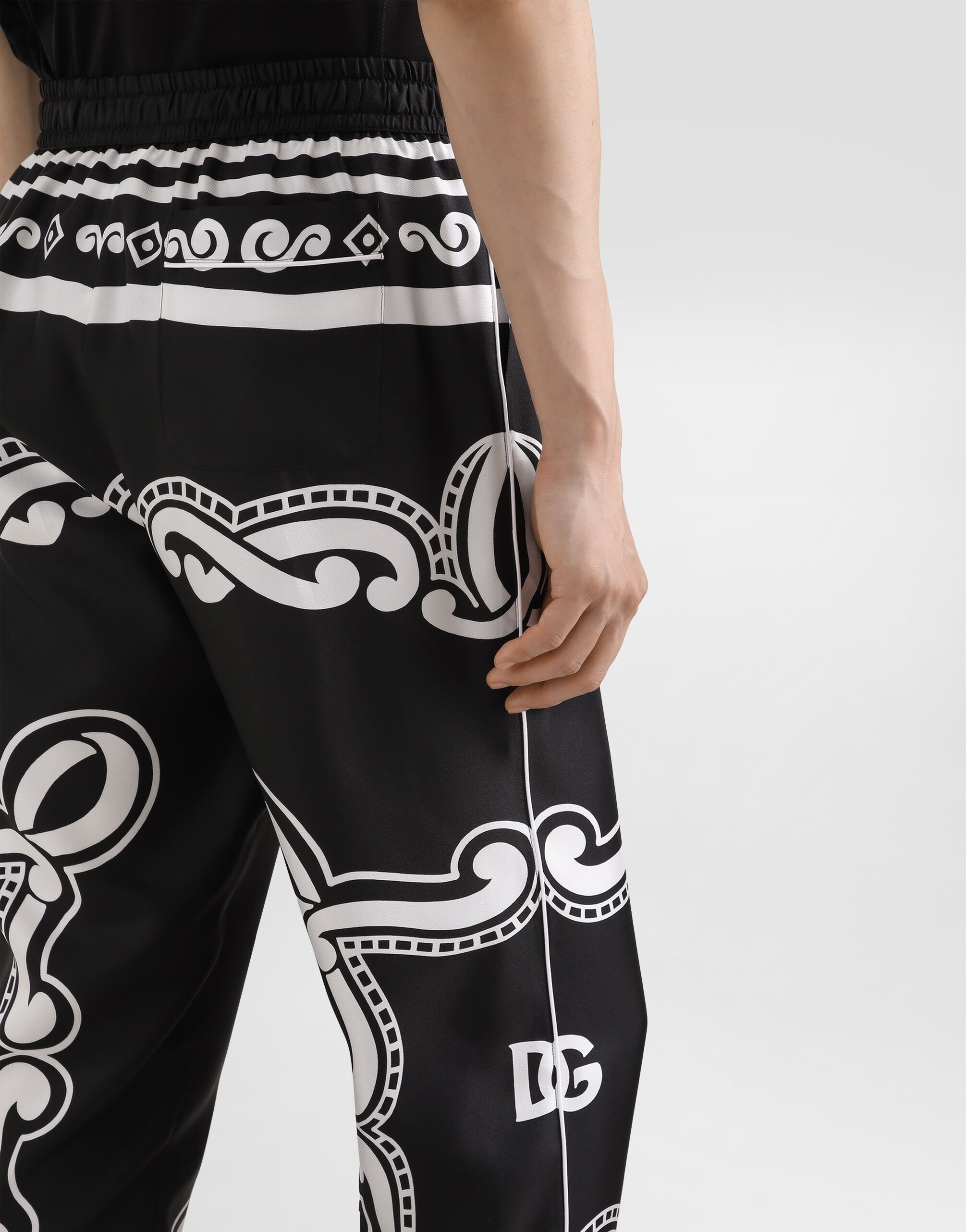 Silk pajama pants - 5