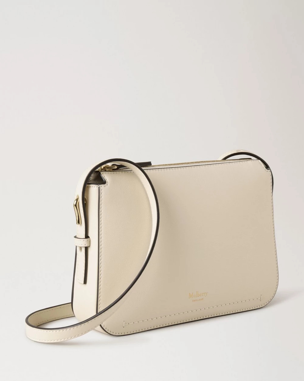 Clovelly Pouch Eggshell Micro Classic Grain - 4