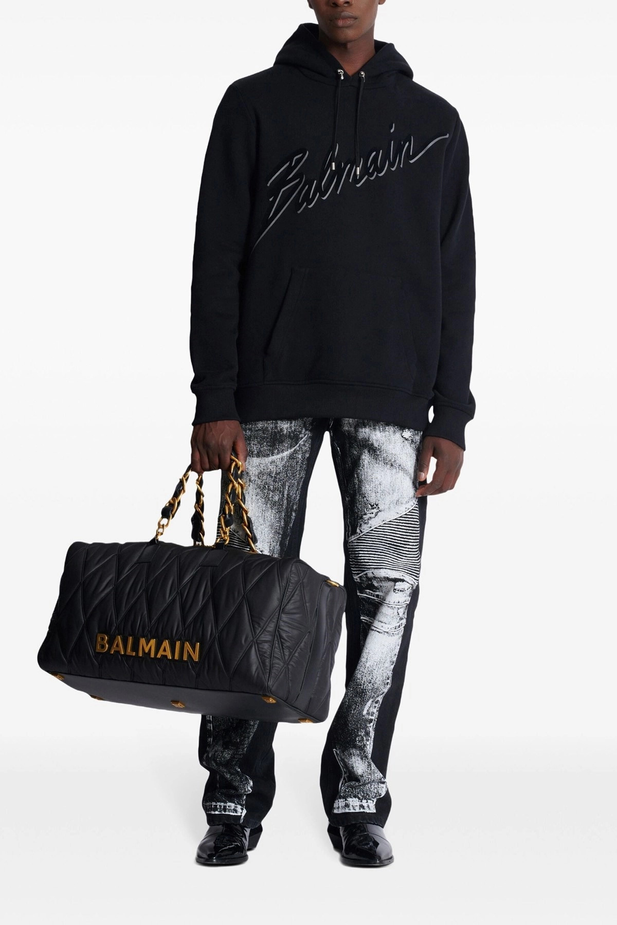 Velvet logo hoodie - 2