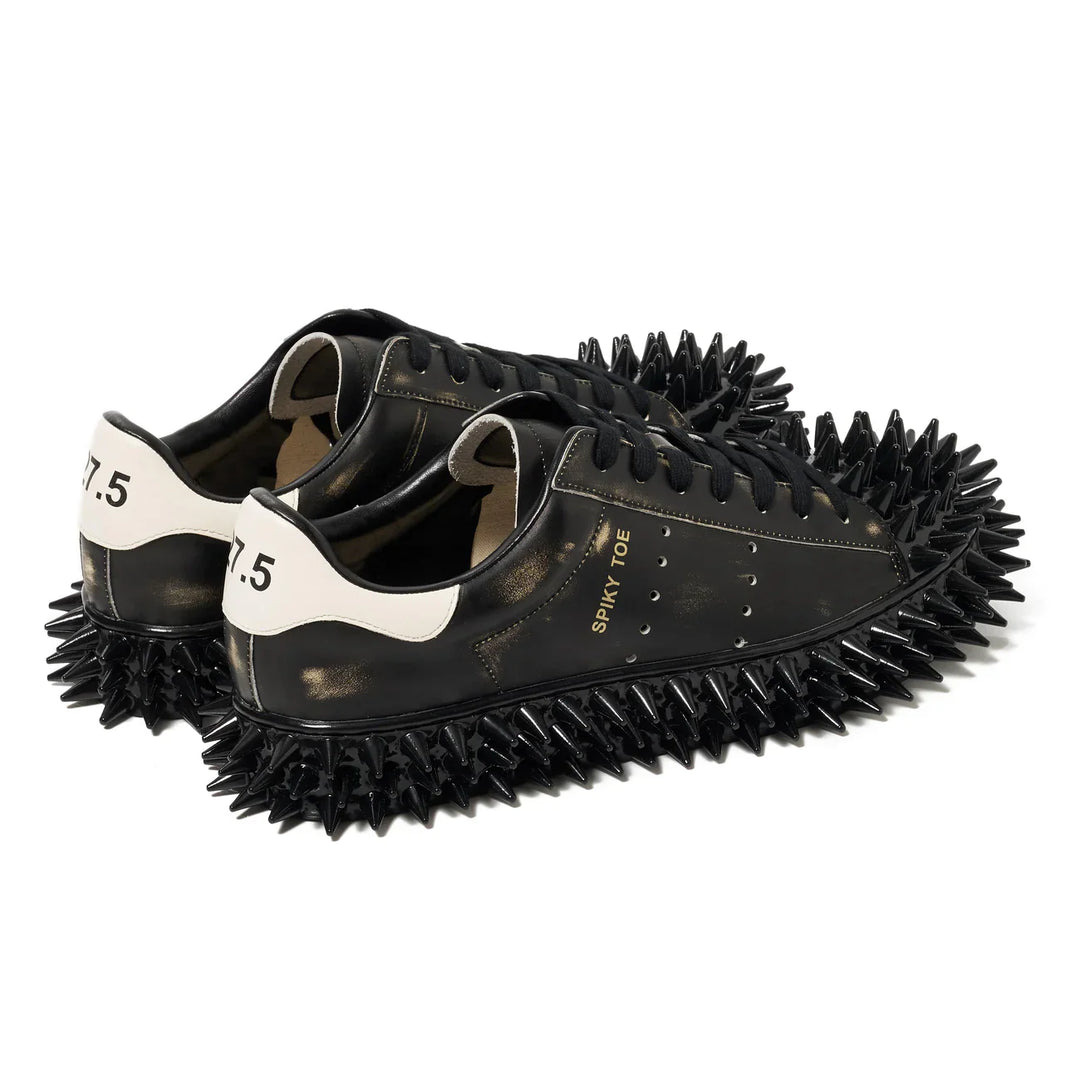Spiky Leather Sneaker - 2