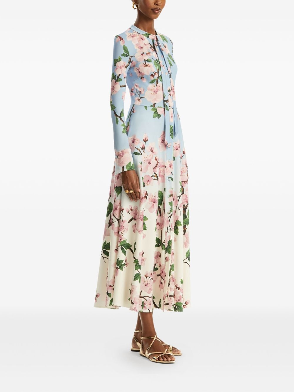 Cherry Blossom ombré dress - 3