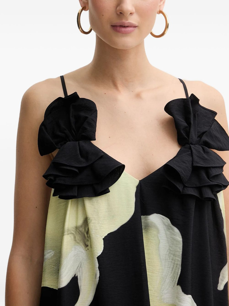 ruffled floral dress 4