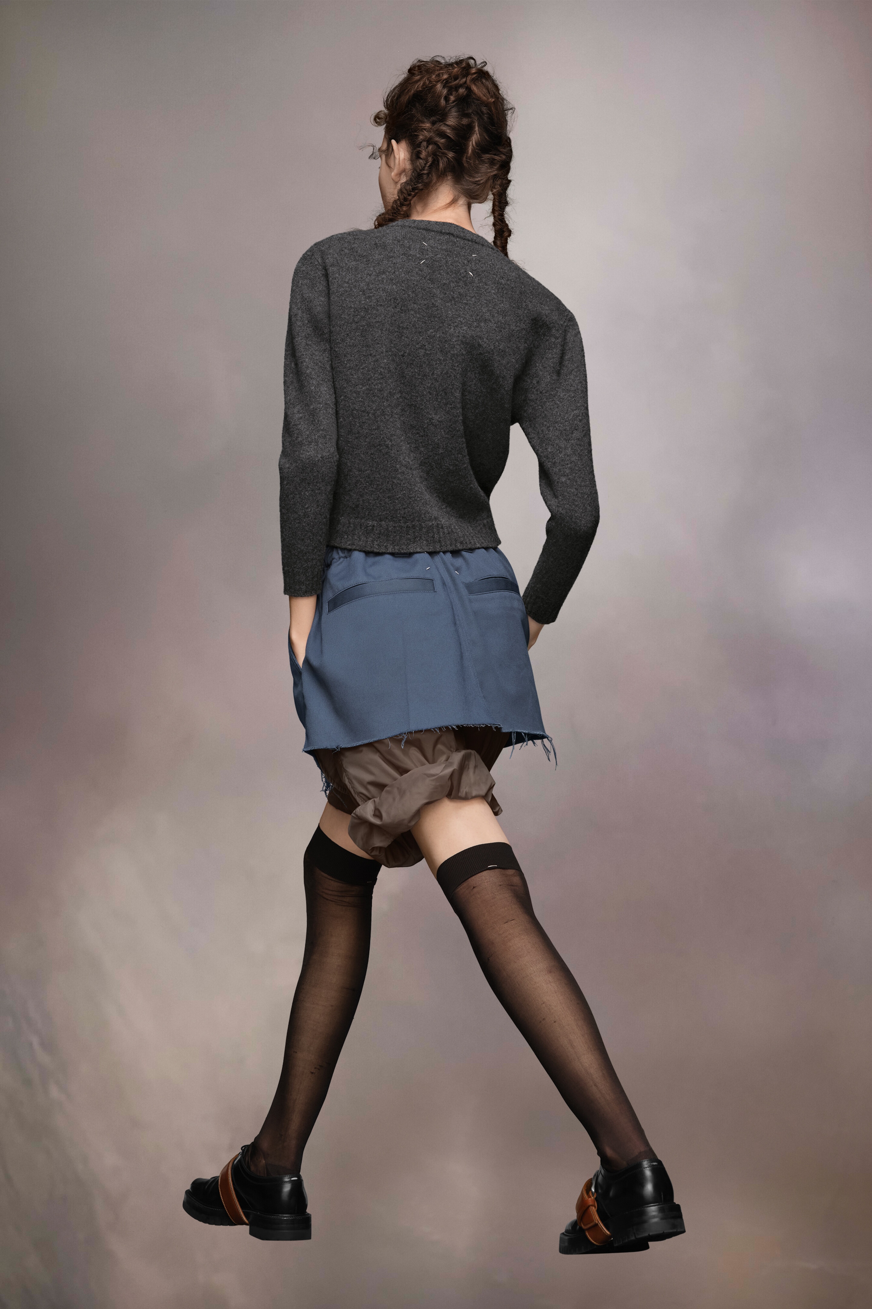 Washed Lambswool Cardigan - 5