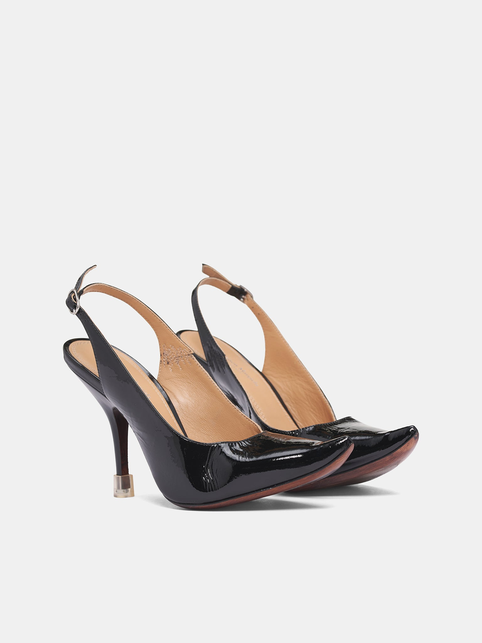 Black Loved To Death Slingback - 2