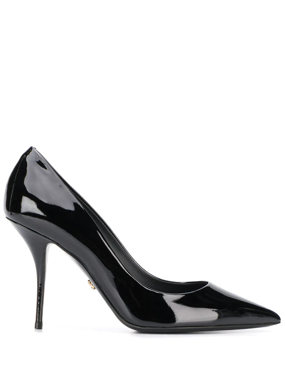 Cardinale polished leather pumps - 1