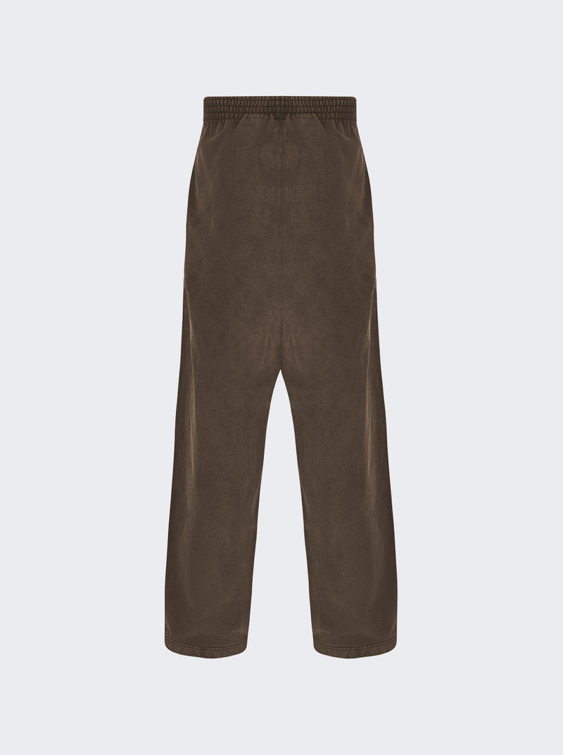 Martine Rose Straight Leg Sweatpant Brown Washed outlook