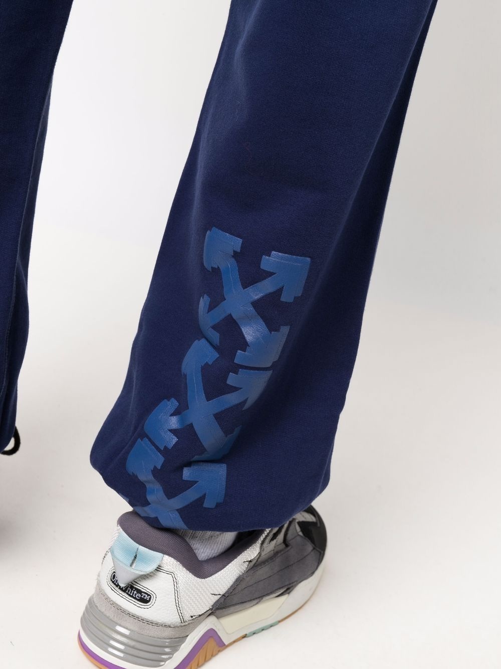 Arrows-motif track pants - 5