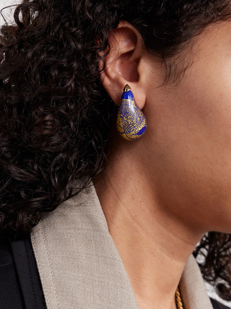 Bottega Veneta Resin And Gold-tone Earrings outlook