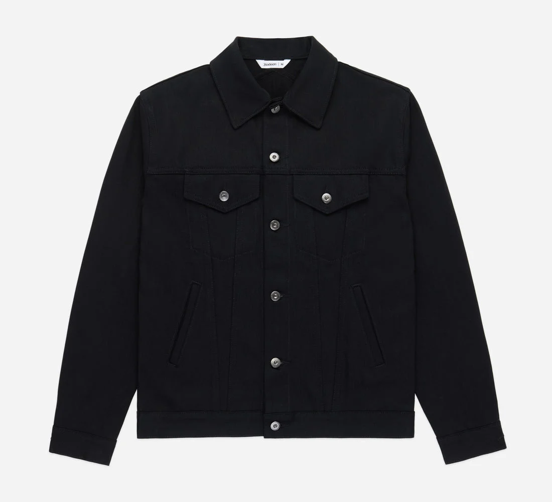 Type 3s Denim Jacket - Double Black - 1