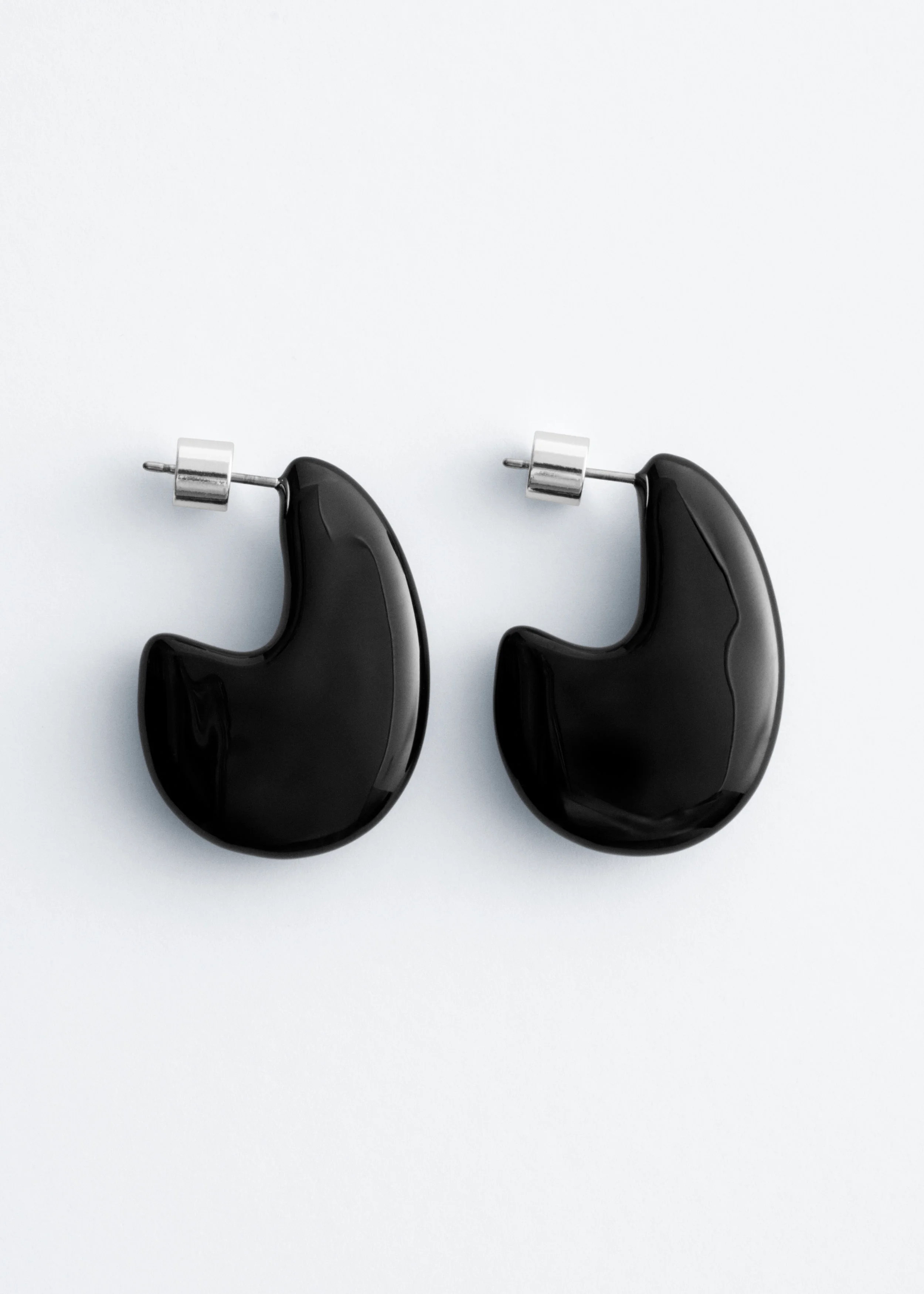 Chunky Droplet Earrings - 1