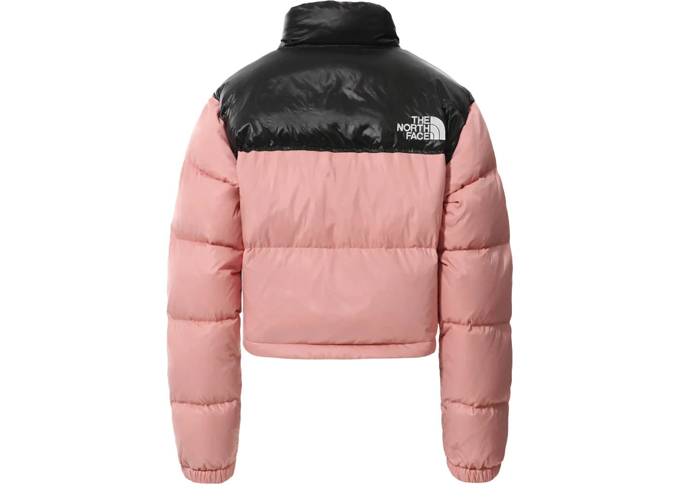 The North Face Womens Nuptse 700 Fill Short Jacket Rose Tan - 2
