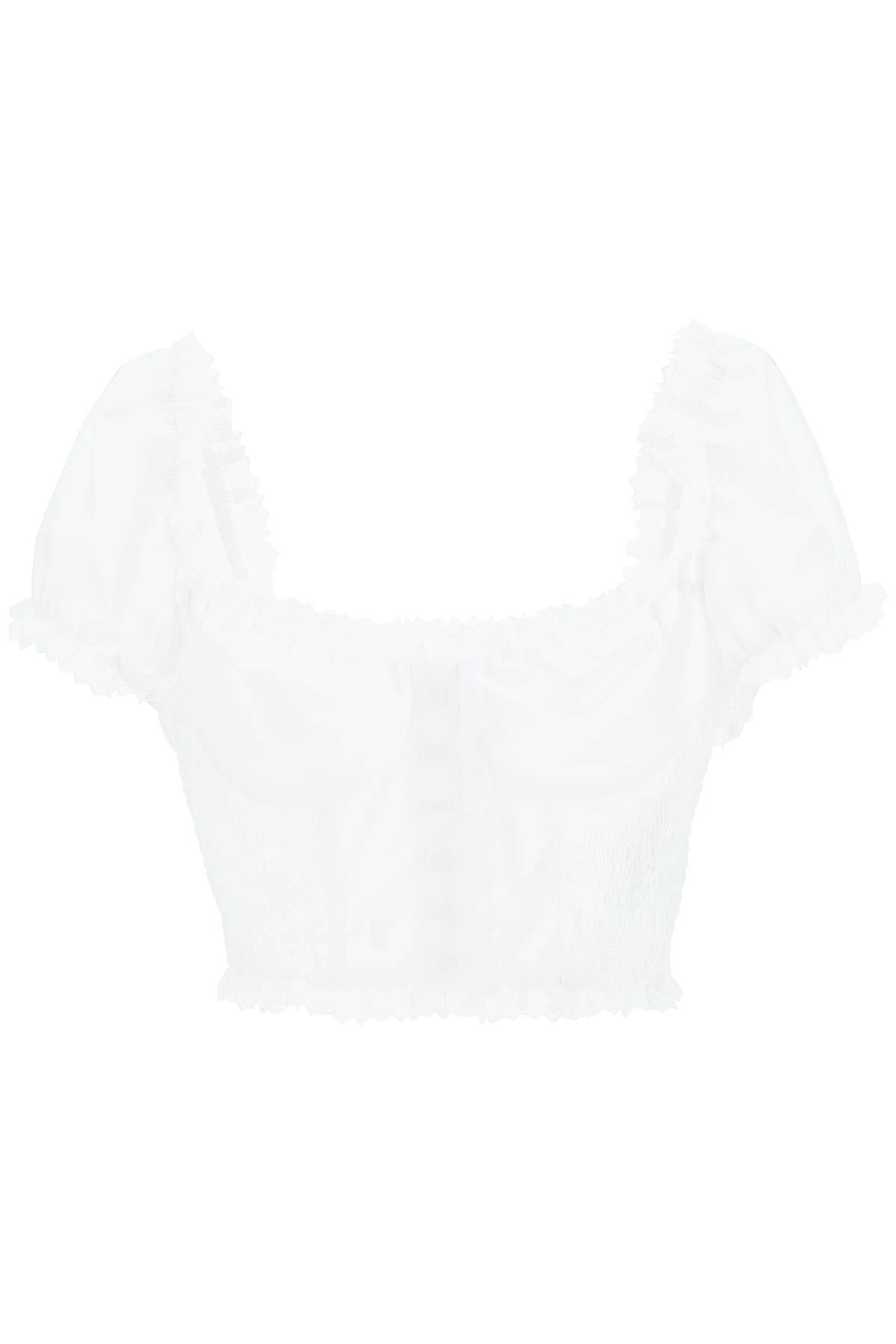 POPLIN CROPPED TOP - 1