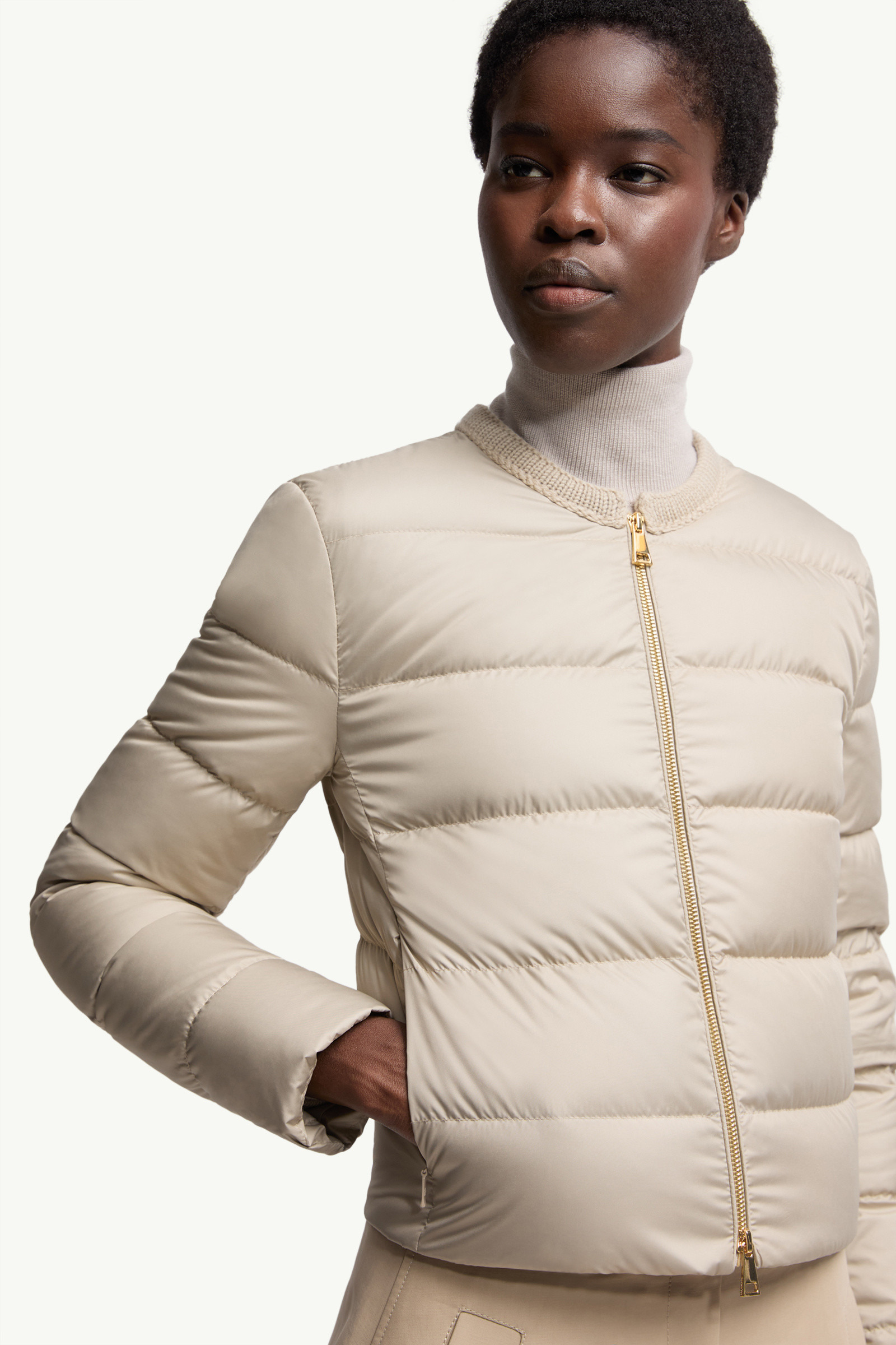Mauvezin Wool-Trimmed Short Down Jacket - 6